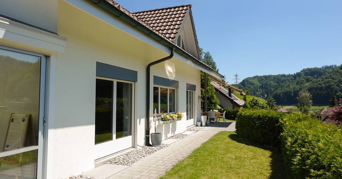 Bild Malerei aussen Einfamilienhaus - Garbani AG Bern